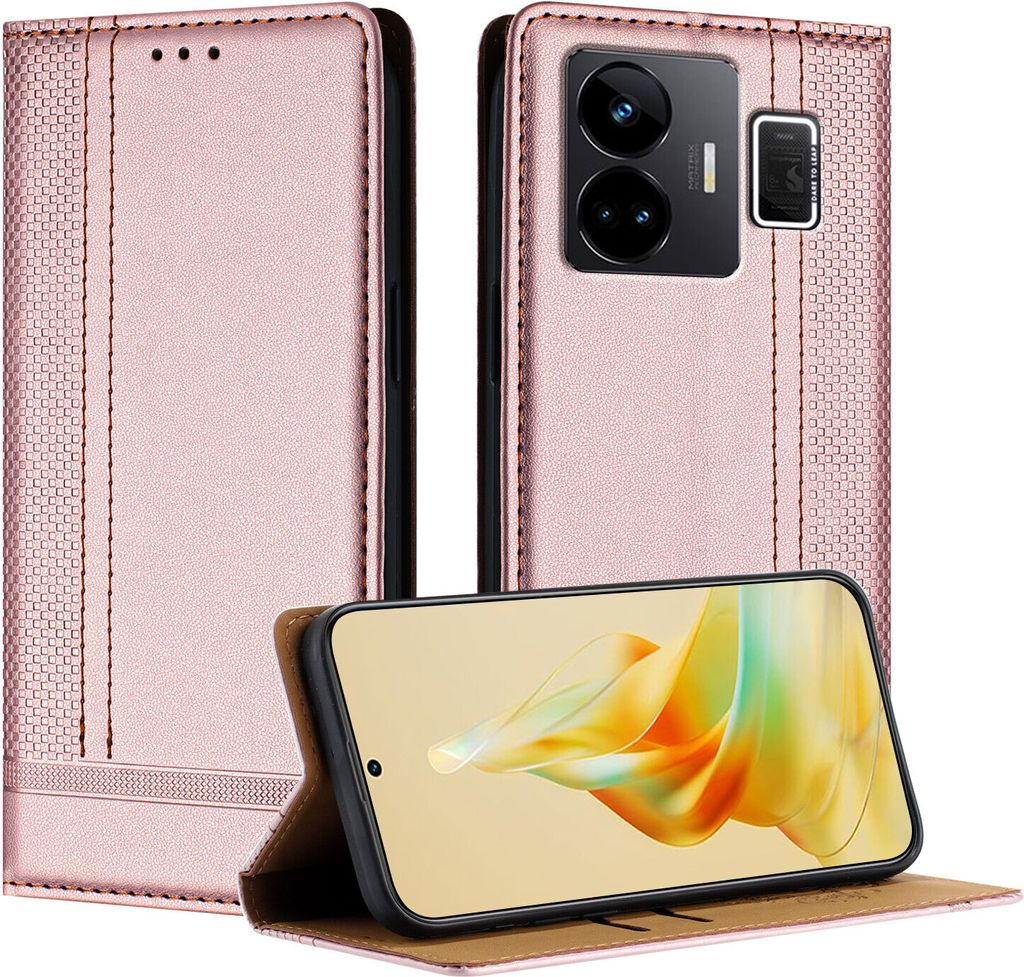Handyhülle für Realme GT3 5G Leder Flip Klappbare Produktbild 
