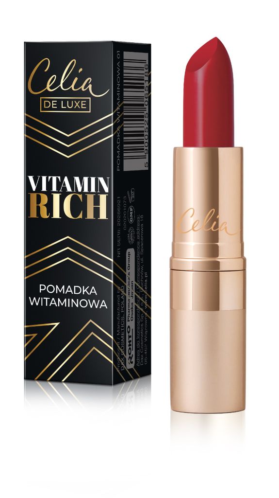 Celia De Luxe Feuchtigkeitsspendender Lippenstift Vitamin Rich No