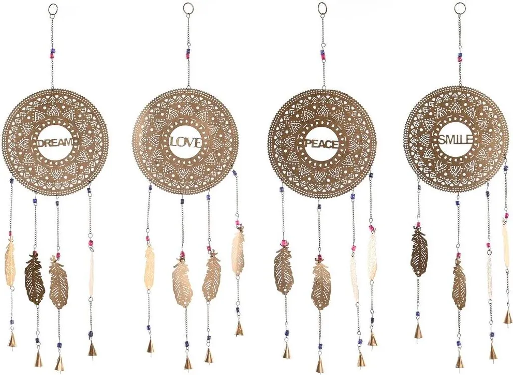 DKD Home Decor S3039262 Figurine Plumes Dorées de 77cm pour Salon