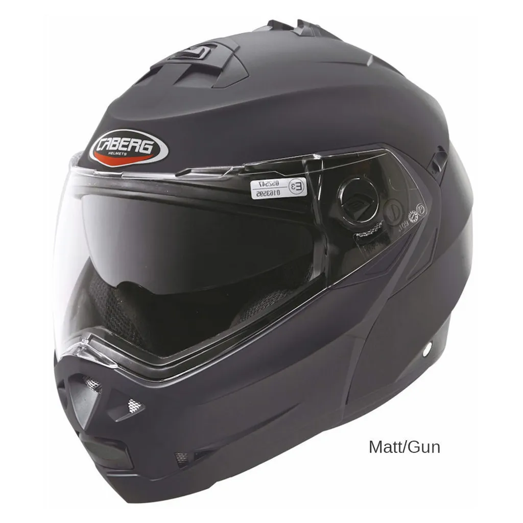 Casque Modulable Caberg Duke Noir Mat - Taille XS 53/54 pour Moto