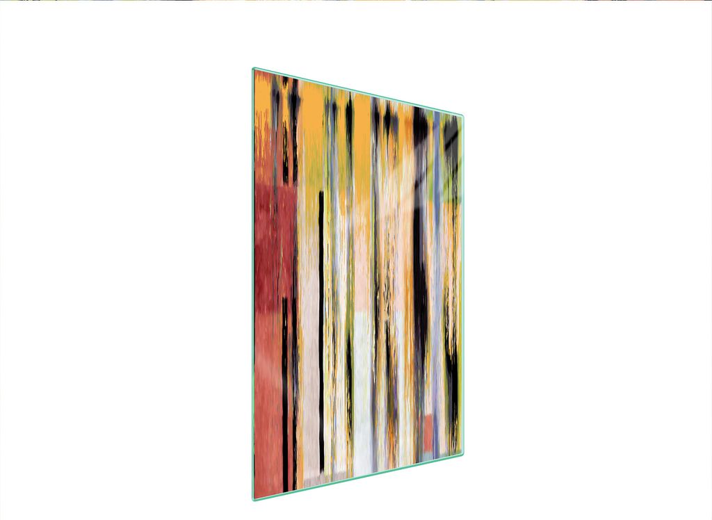 Herdabdeckplatte 35x52 Glaskeramikkochfeld Abdeckung Spritzschutz Glasplatte Deko Schneidebrett Holz Bunt