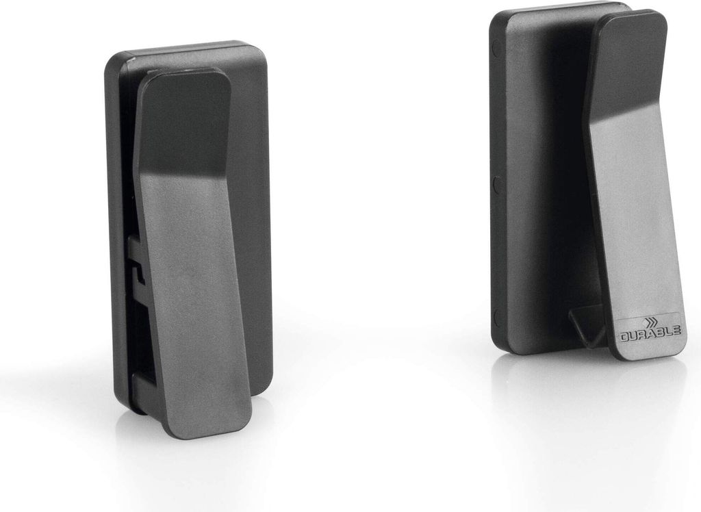 DURABLE Uchwyt do tabletu na ?cian? VISIOCLIP, Antracytowy Zdjęcie produktu 