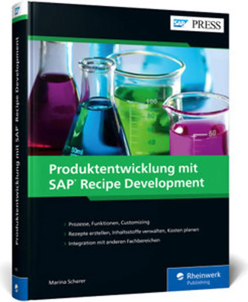 Livre SAP Recipe Development : Manuel technique pour développement produit
