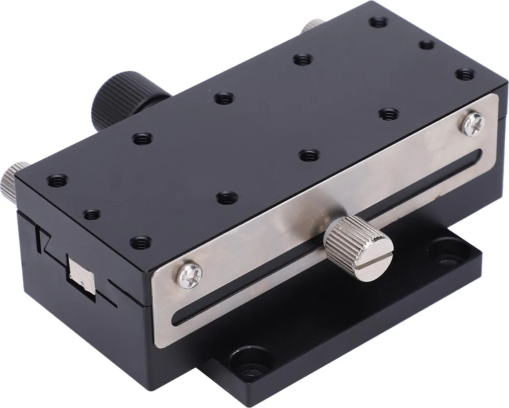 Plateforme Coulissante de Précision Axe X Table Linéaire Manuelle 90mm