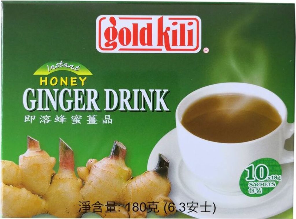 [ 180g (10x18g) ] GOLD KILI Instant Ingwergetränk | Instant Produktbild 