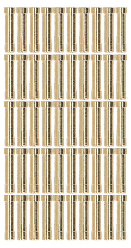 Raccord réducteur laiton 4 vers 5 mm : lot de 50 fiches de raccordement