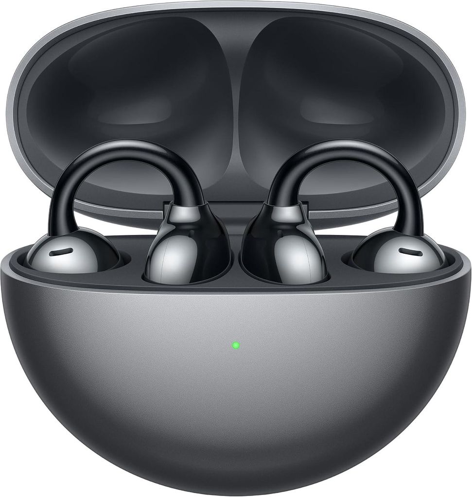 HUAWEI FreeClip Wireless Kopfhörer mit Clip-Design, Offenes Ohrhörer-Erlebnis, KI-Geräuschunterdrückung, 32h Akku, Bluetooth