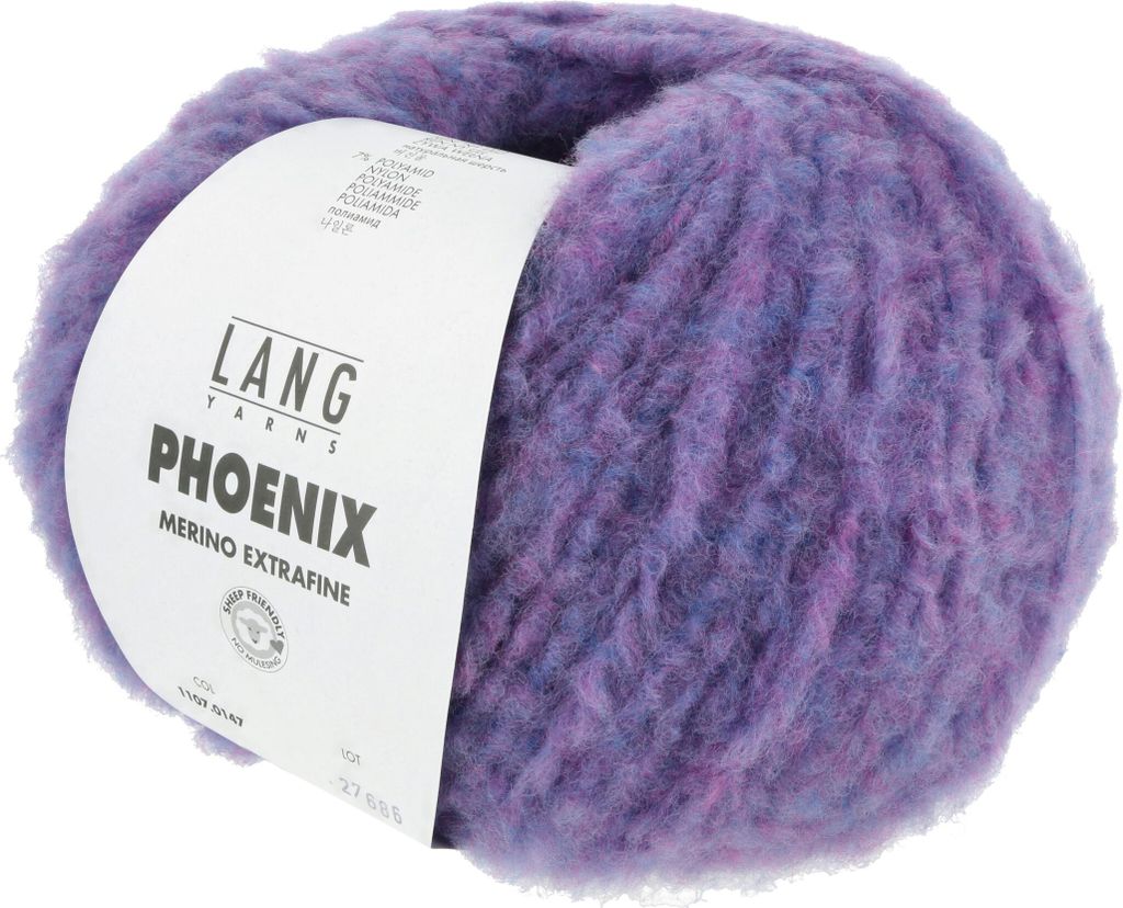 Lang Yarns - Phoenix 0147 violett chante claire
