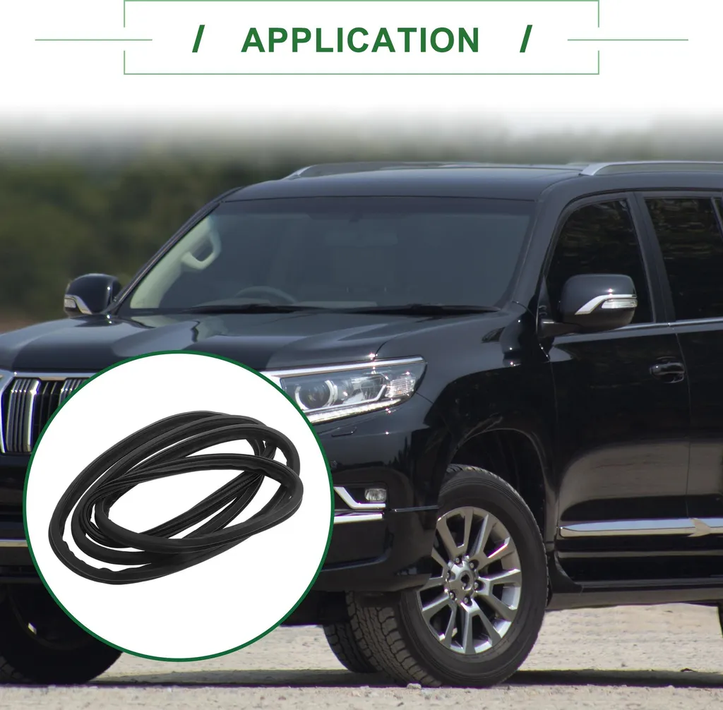 Joint de coffre arrière anti-infiltration en caoutchouc pour RAV4 - 4