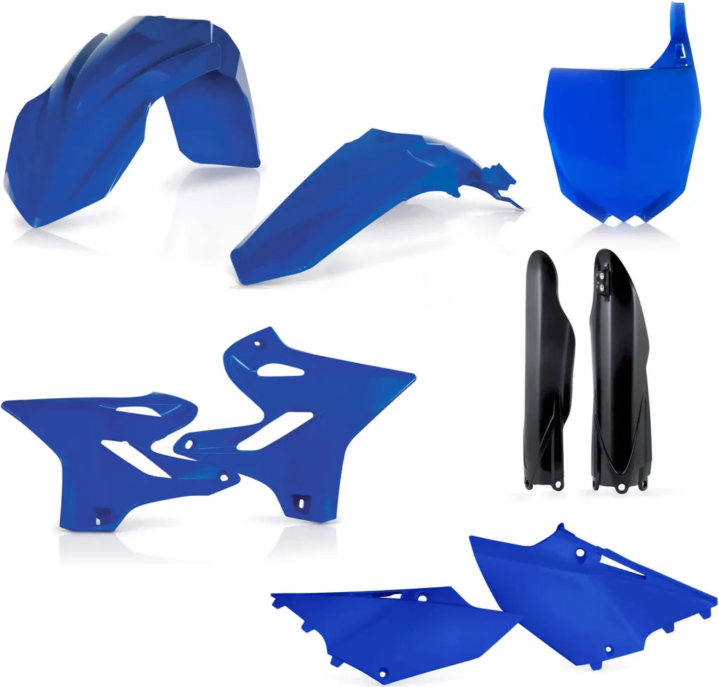 Plastiques ACERBIS haute résistance 9 pièces bleu pour YAMAHA 2021