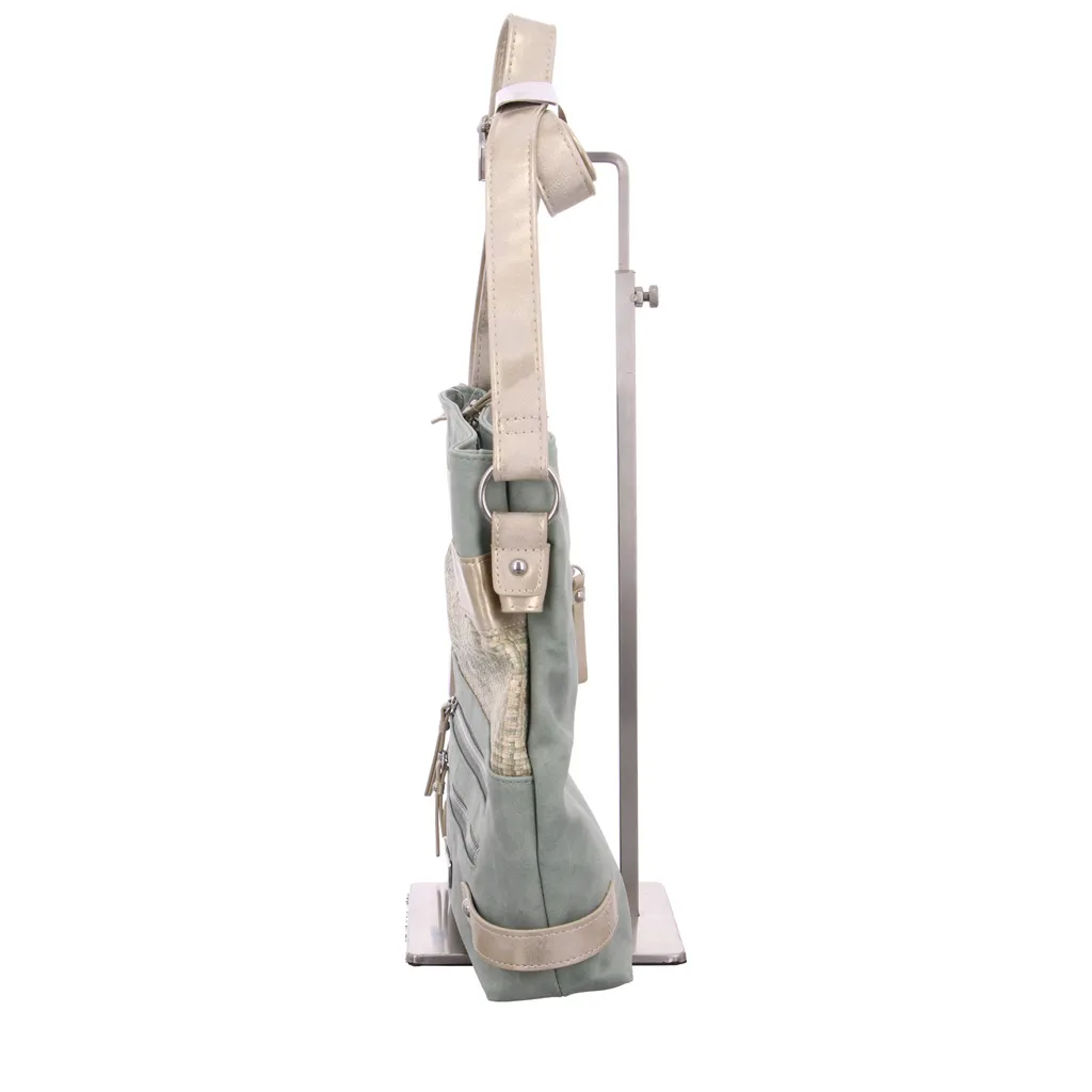 Sac à main vert Rieker pour femme format moyen élégant et moderne - 16