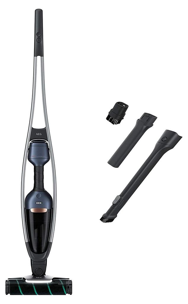 AEG QX9-1-P5IB, Stabstaubsauger, Beutellos, Schwarz, Produktbild 