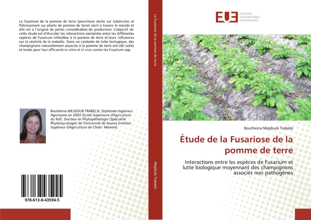 Mejdoub Trabelsi, B: Étude de la Fusariose de la pomme de te