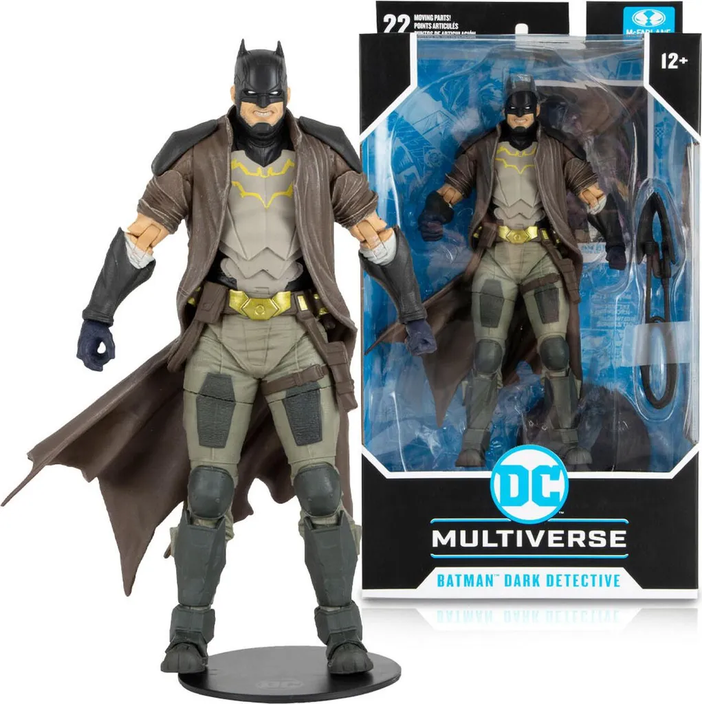 Batman Dark Detective DC Multiverse Figurine 18cm Ultra Articulée