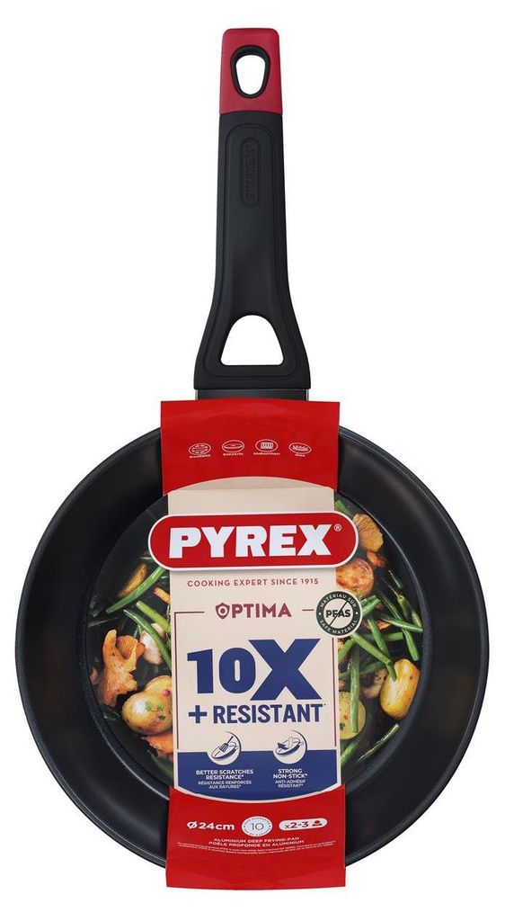 Pyrex Optima+ Frittierpfanne ø24cm