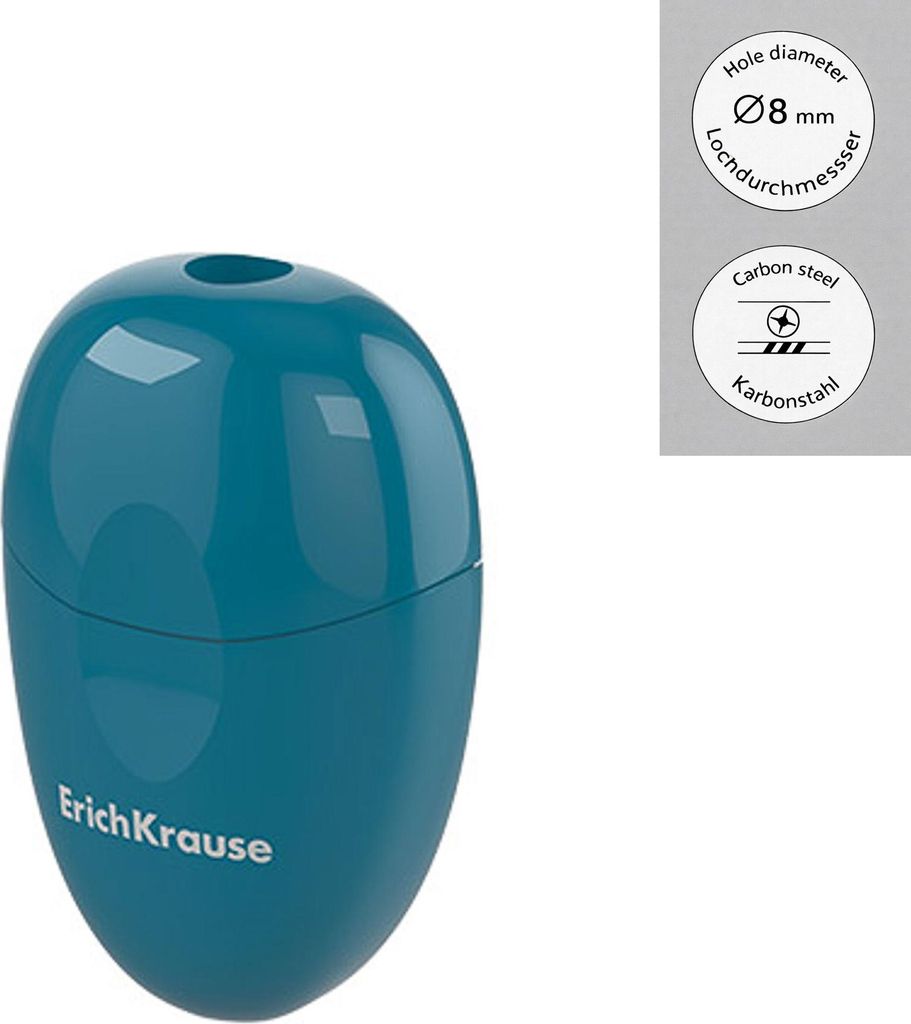 Spitzer mit Behälter 4х2,5х6cm Kohlenstoffstahl Klinge 1 Stück sortiert