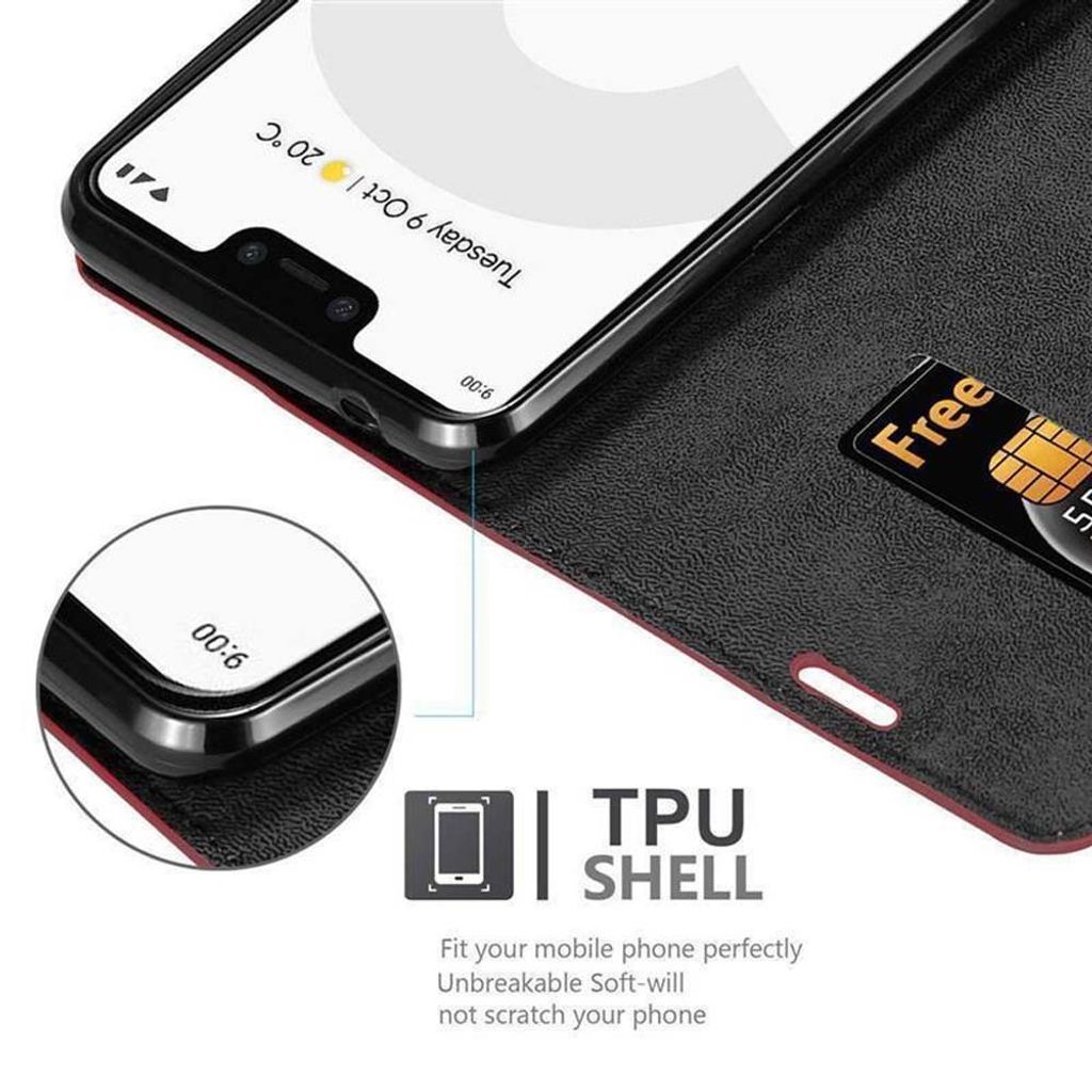 Cadorabo Cover con Cordoncino Giallo per Google Pixel 2 XL - Qualità Tedesca