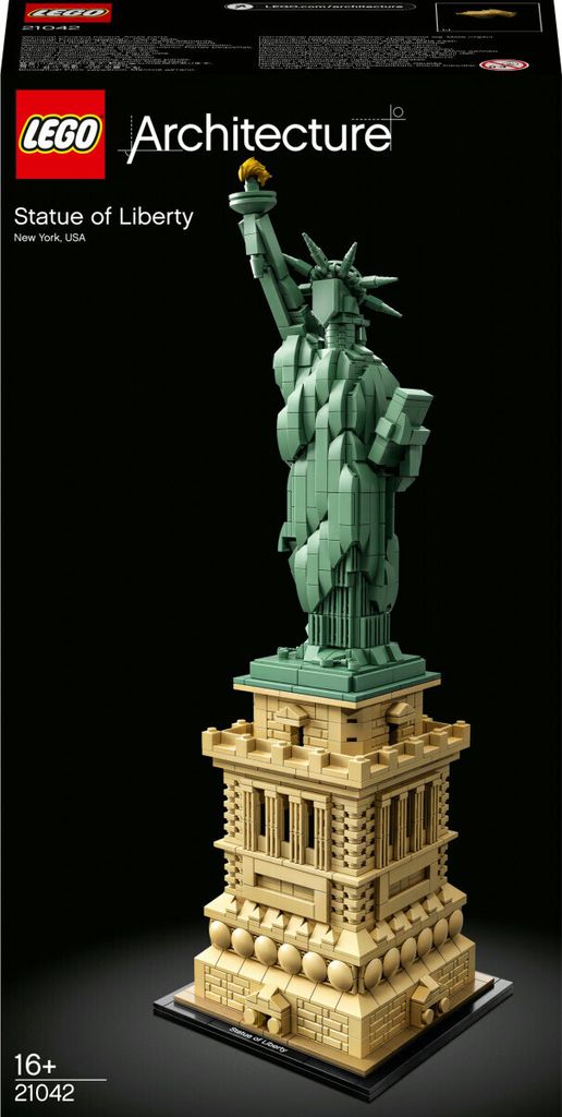 LEGO 21042 Architecture Freiheitsstatue, Modell zum Bauen Produktbild 