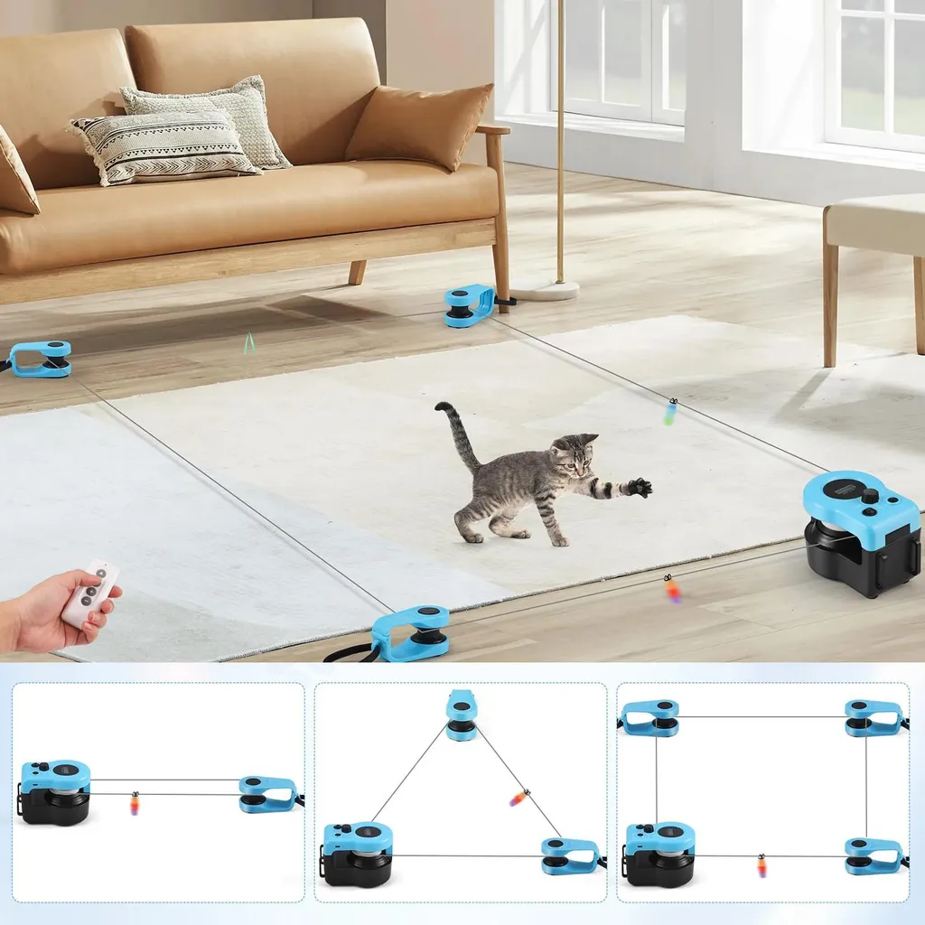 Tapis de marche pour chat d'appartement - Activité physique auto