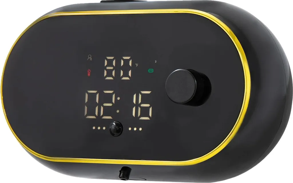 Dispenser Automatico Sapone Schiumogeno - Nero Opaco USB Touchless