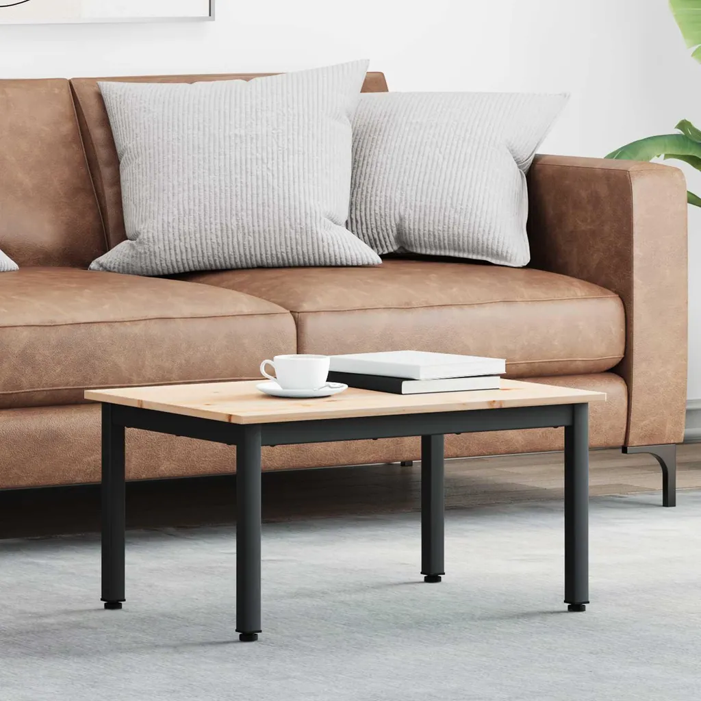 Tavolino da Salotto Moderno Maison Exclusive Pino Massiccio 60x50x36