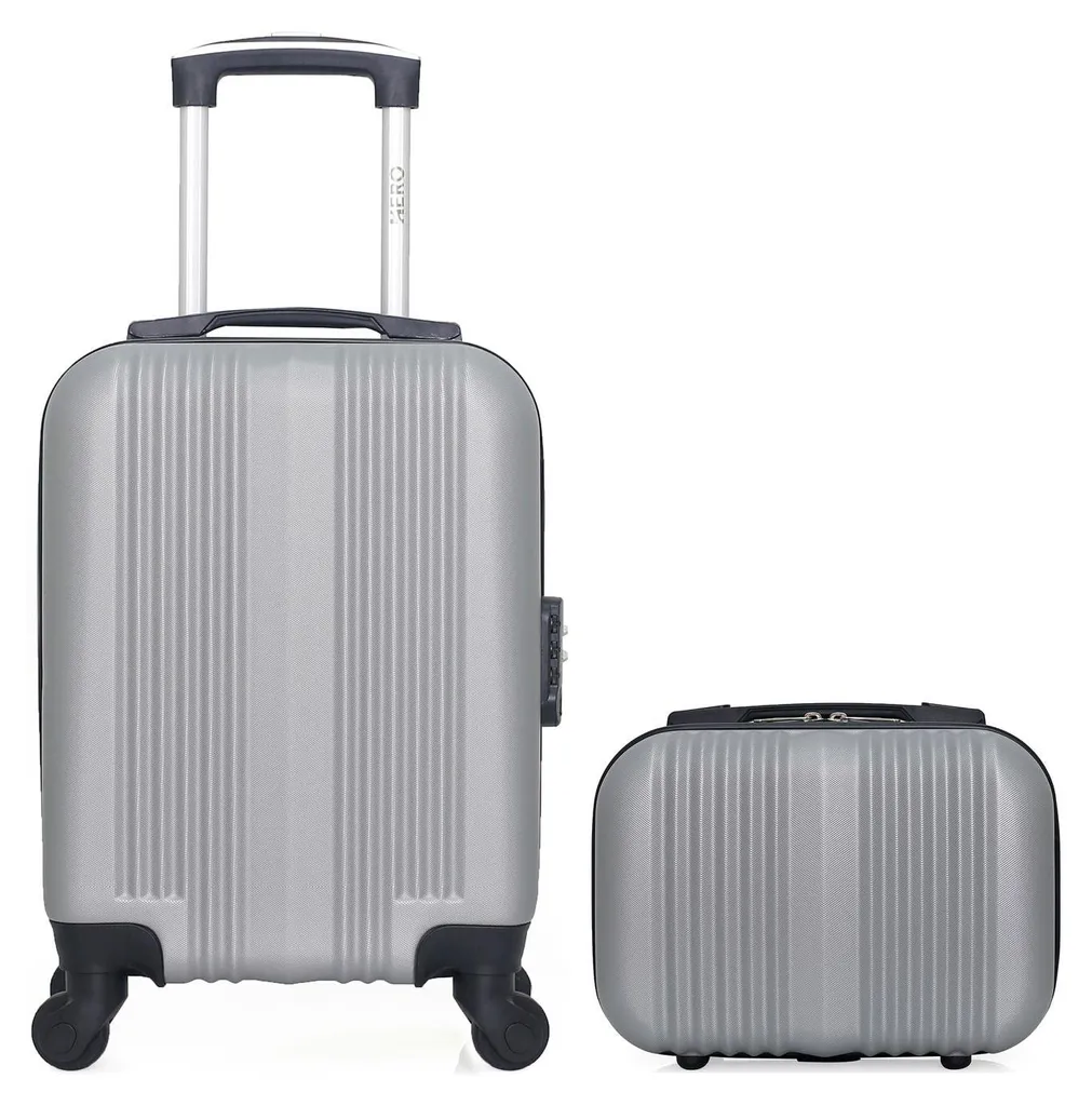 Valise cabine XXS et Vanity Case HERO LIPARI en ABS ultra résistant