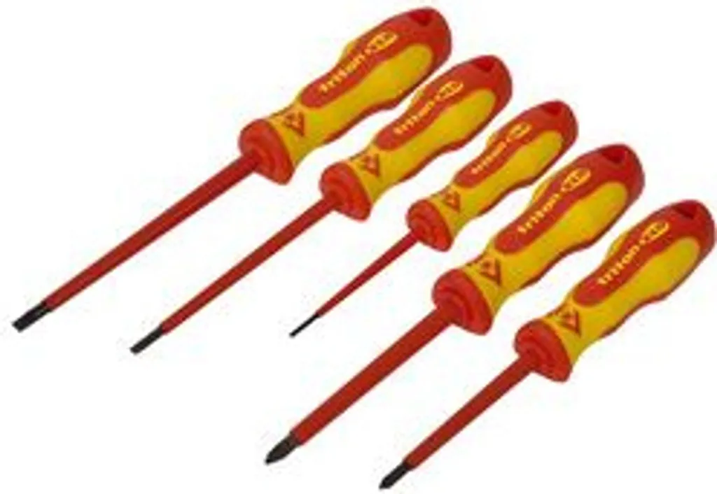 Set di cacciaviti C.K "Triton", 5 pezzi, a taglio