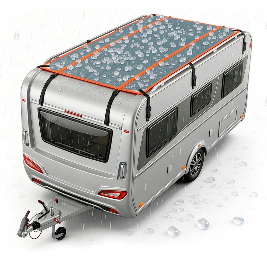 WALSER Hagelschutz Abdeckplane Wohnmobil/Wohnwagen, Produktbild 