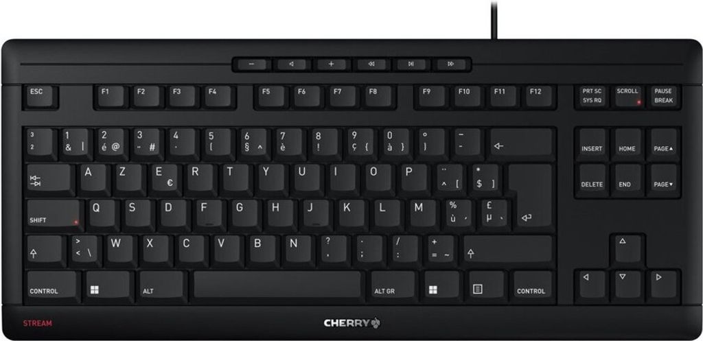 Cherry JK-8600BE-2 CHERRY TAS STREAM KEYBOARD TKL Corded Immagine del prodotto 