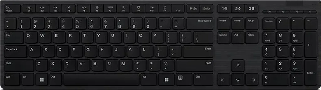 Clavier de bureau sans fil Lenovo 4Y41K04045 pour le télétravail agile