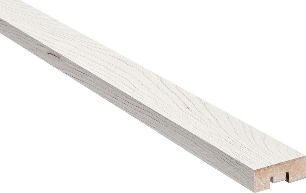 HEXIM 2,7m Lamellen MDF Holz - Lamellenwand Raumteiler Top Design Holzlamellen Wandverkleidung - (16 Stück - Eiche Sanremo) Deckenlamellen Stecksy...