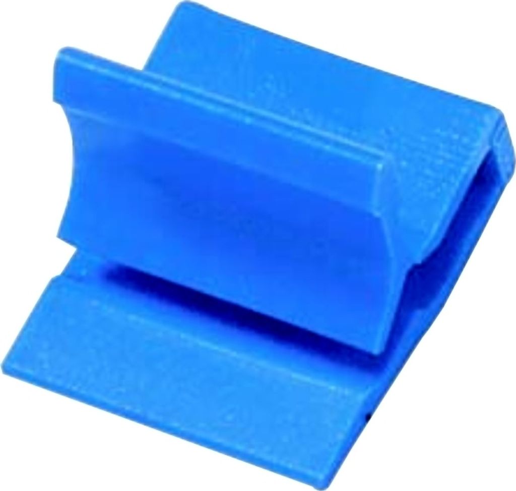Briefklemmer Zacko 11x14 mm VE=120 Stück blau
