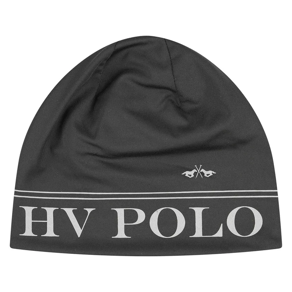 Bonnet en maille HV Polo HVPNovia Beanie Noir Accessoire Cavalier Hiver