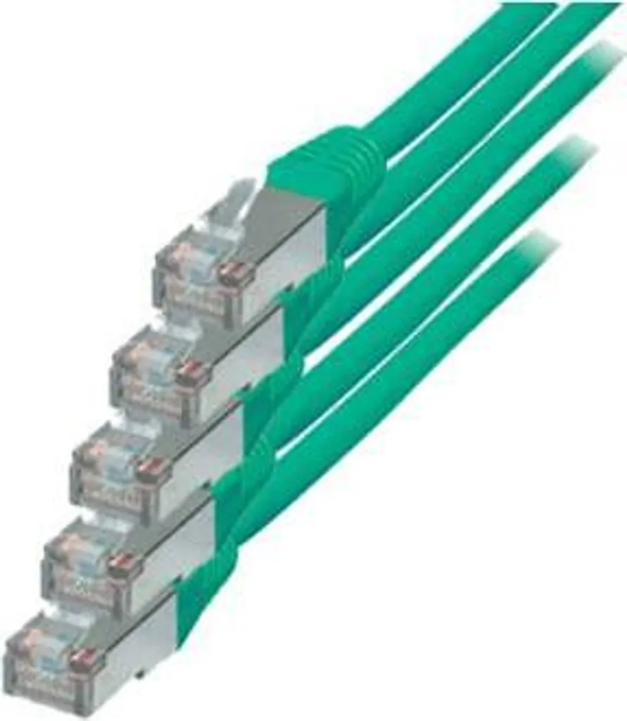 Patch Cord Cat 6 S/FTP 0,5m Verde LSZH | Soluzione Networking Business