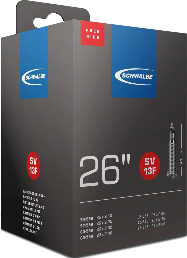 Chambre à air (AV13F) - Freeride - 26+'' (54/75-559) - Image du produit 