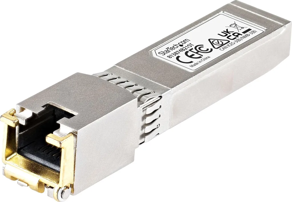 Module SFP Cuivre 1000Base-T compatible HP 813874-B21 StarTech 100m