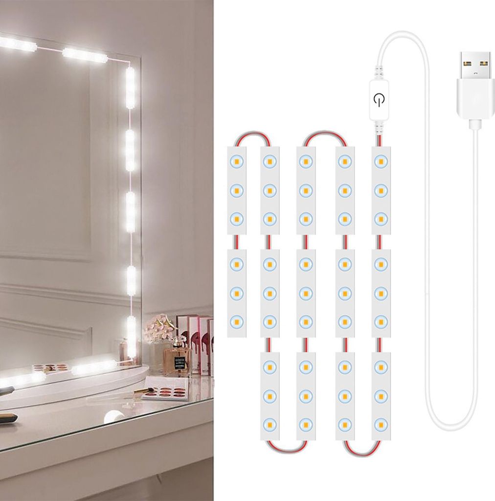 LED osvetlenie kozmetického zrkadla so 42 LED diódami, Obrázok produktu 