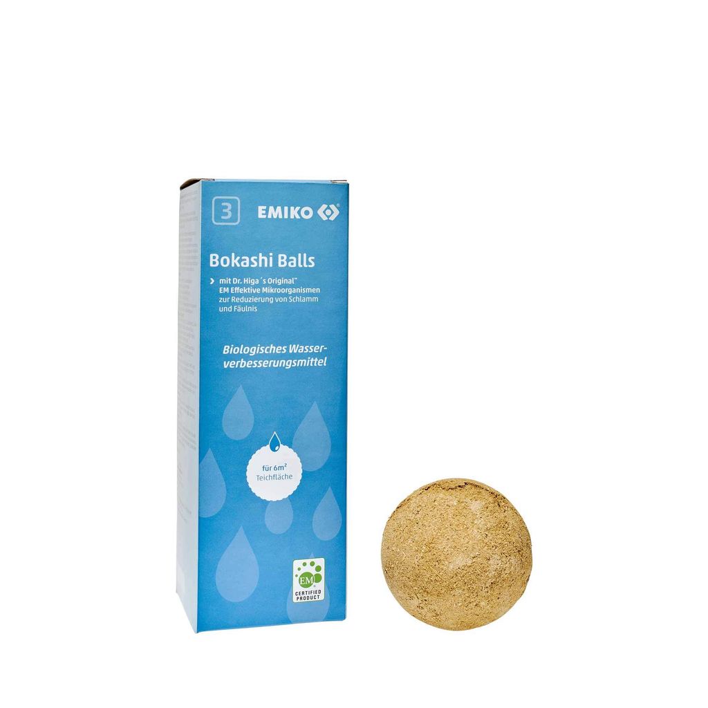 Emiko EM Bokashi Balls, Schachtel zu 3 Stück Biologische Produktbild 