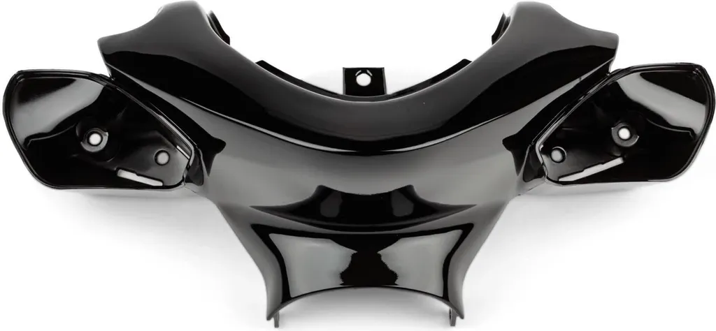 Carénage guidon Str8 noir métallisé haute qualité pour MBK Nitro Aerox