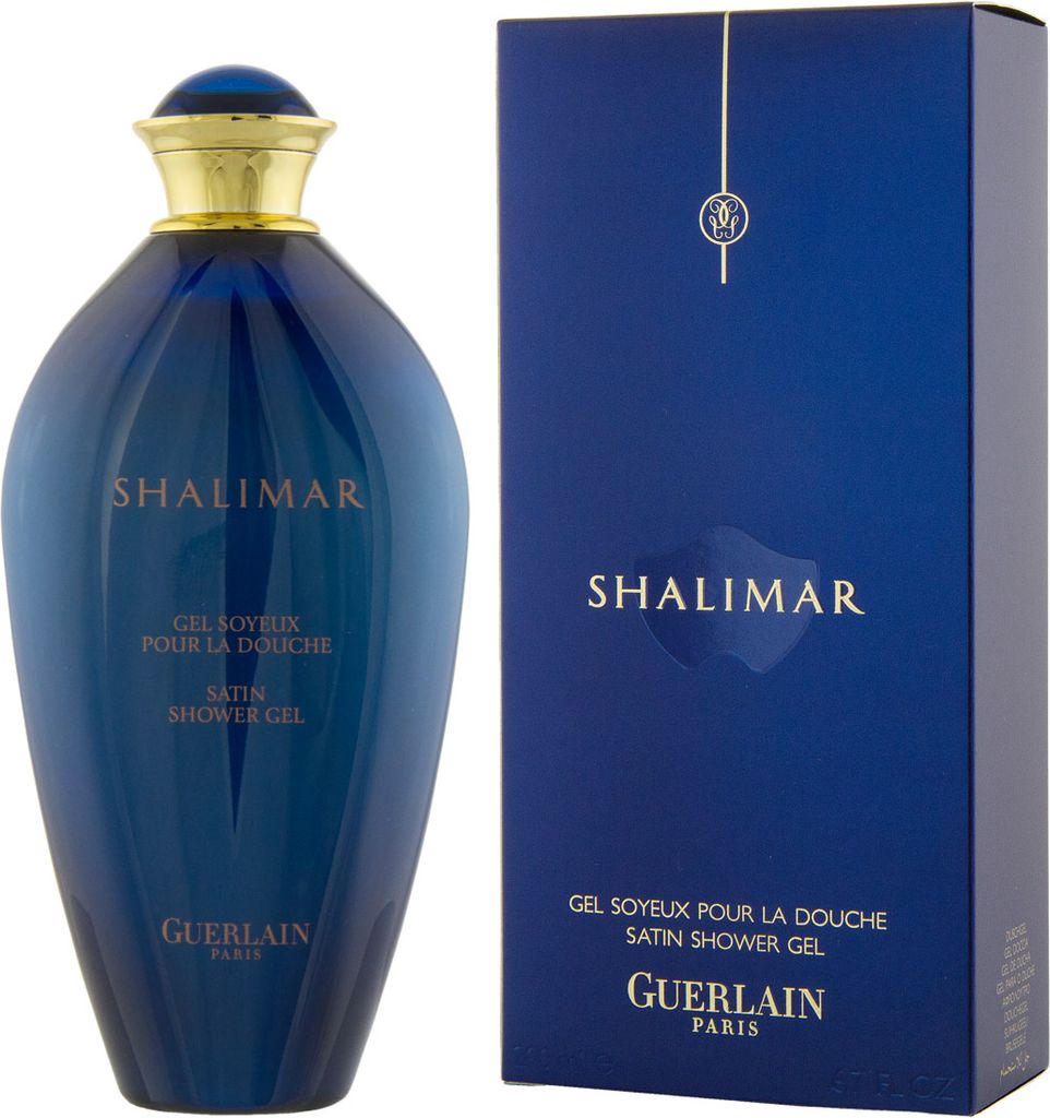 Guerlain Shalimar, Duschgel, 200 ml, Frauen, Körper, Bergamotte, Blume, Iris, Jasmin, Rose, Tonka-Bohne, Vanille, Feuchtigkeitsspendend, Glättend...