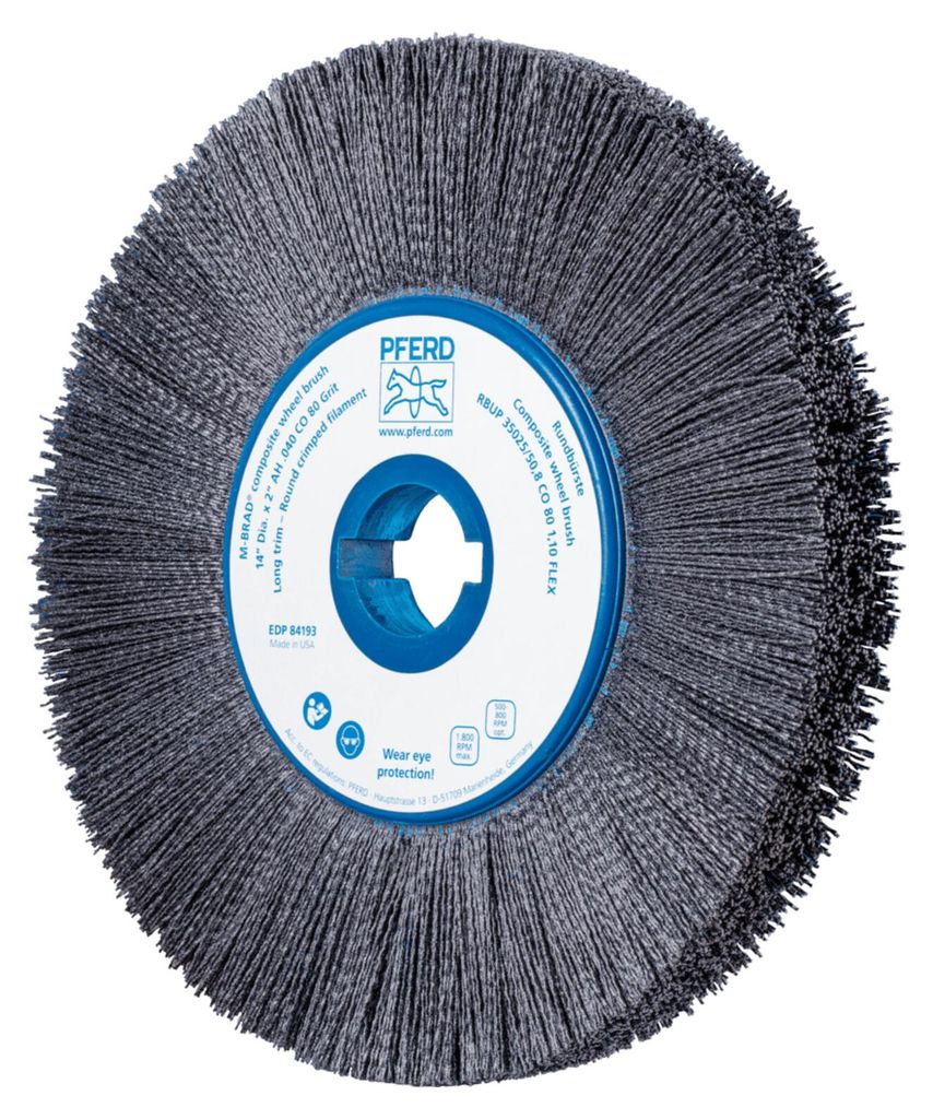 PFERD 79184193, Schleifbürste, Universal, 1800 RPM, Rund, 5,08 cm, 35 cm