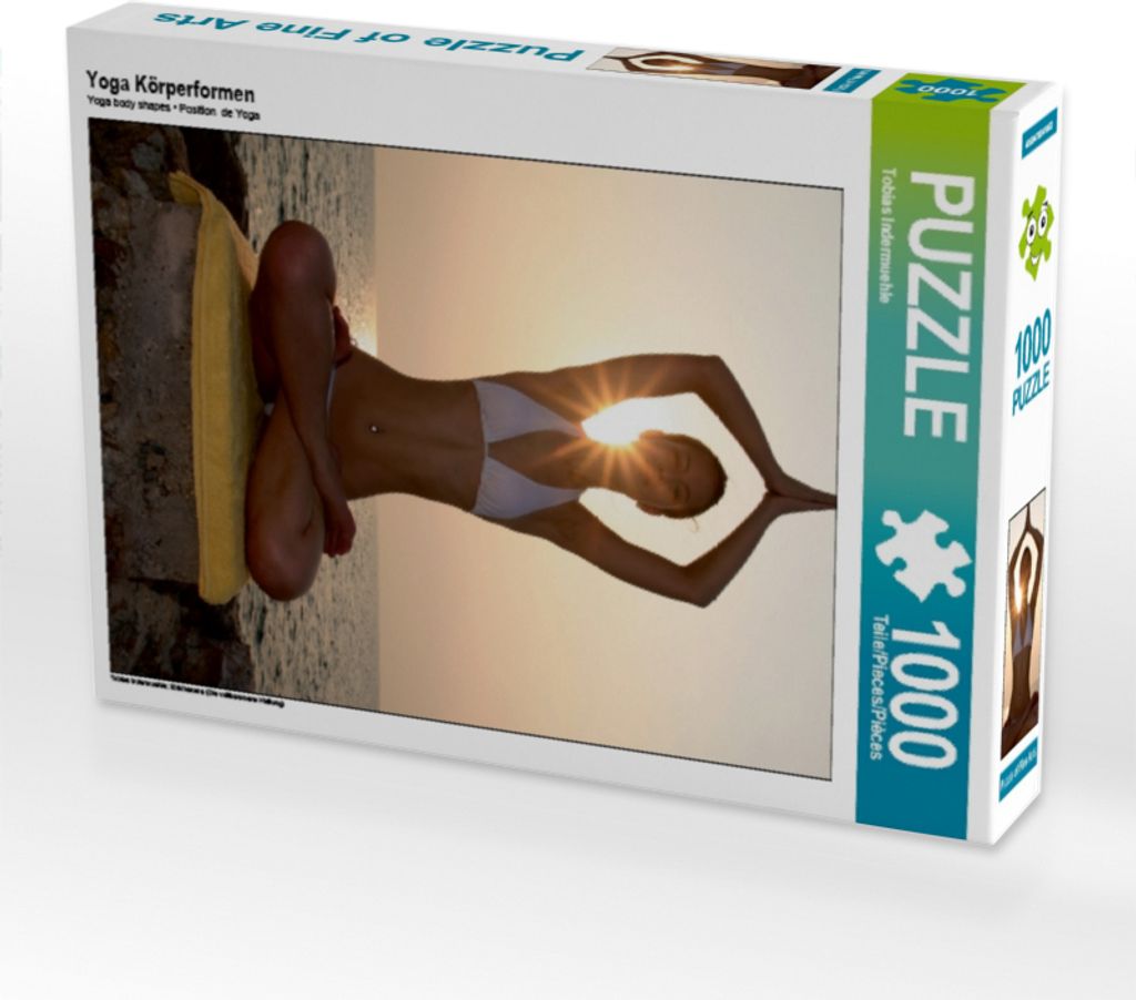 Calvendo Yoga Körperformen 1000 Teile Puzzle hoch 480x640mm, Indermuehle Tobias; 7383325
