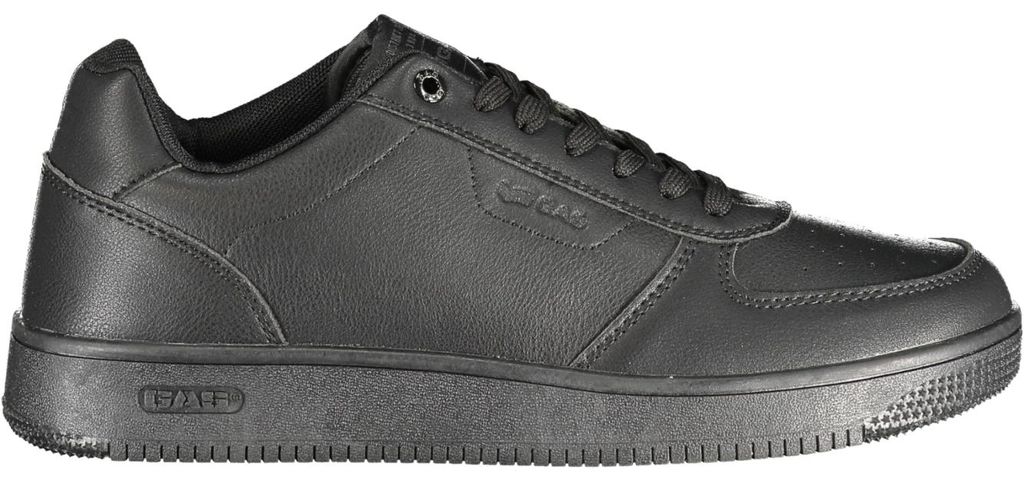 Herren-Sportschuh Schwarz mit Schnürsenkeln und Einlegesohle