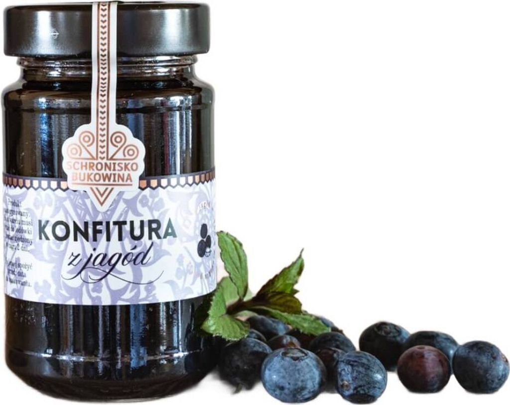 Heidelbeerkonfitüre 250g - Schronisko Bukowina Produktbild 