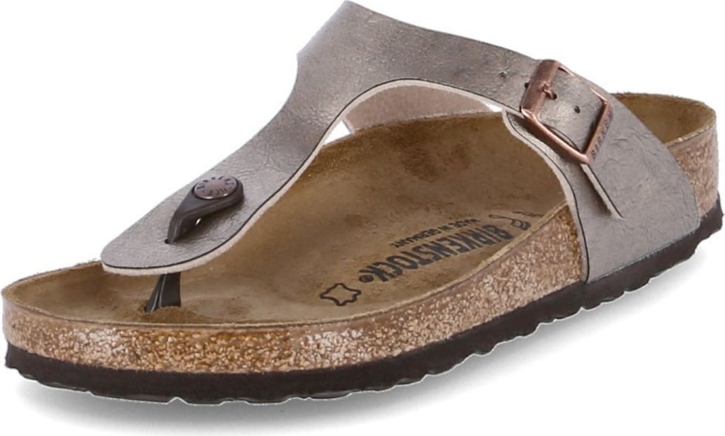 Birkenstock Gizeh Sandali Donna Birko Flor in Taupe - 7 UK Immagine del prodotto 