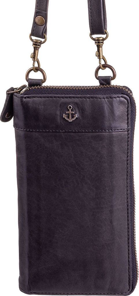 Harbour 2nd Lina Leder Handytasche ash