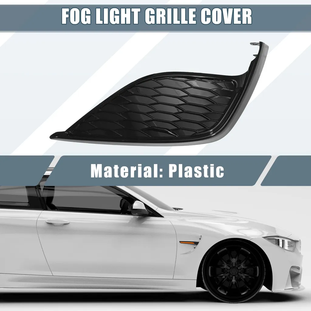 Cache Antibrouillard Avant Droit pour Toyota Camry SE XSE - Noir Look OE