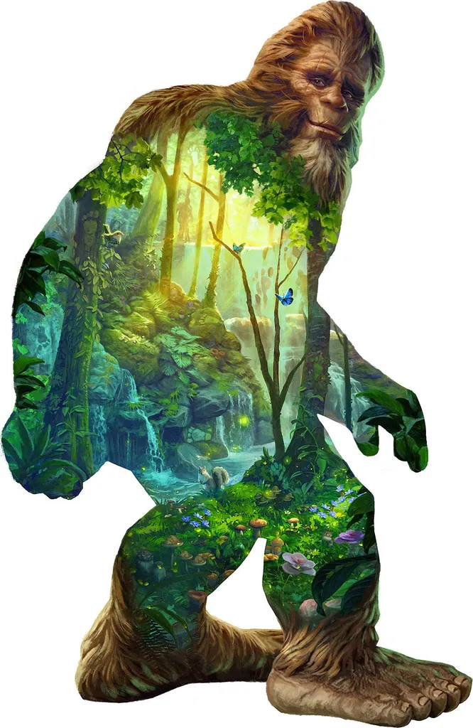 Puzzle anti-stress SunsOut Big Foot 850 pièces pour concentration