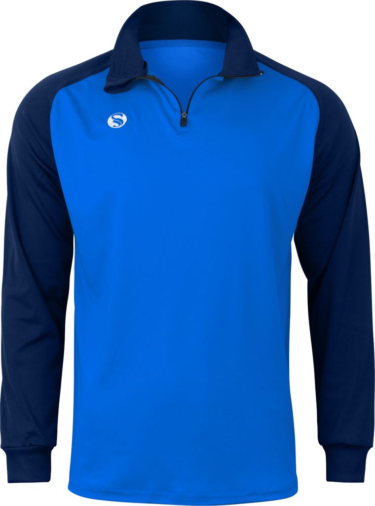 Stark Soul Trainingsshirt -WARM UP- ,Sport Sweater, long sleeve – Blau - Gr: M