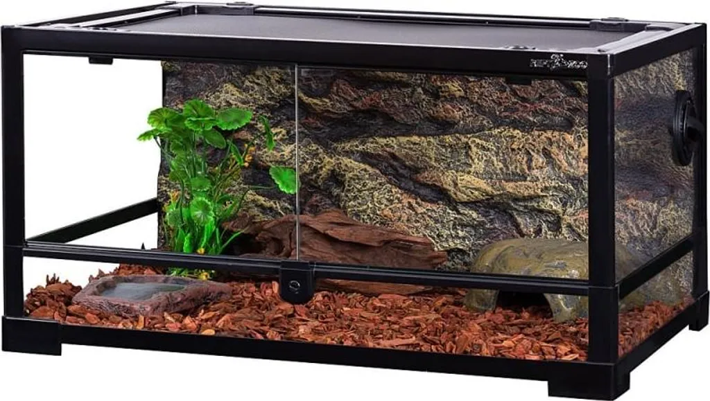 Terrario Rettili Repti-Zoo RK 60x45x32cm - Habitat Vetro Bioattivo